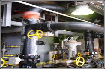 Fiber-wrapped piping