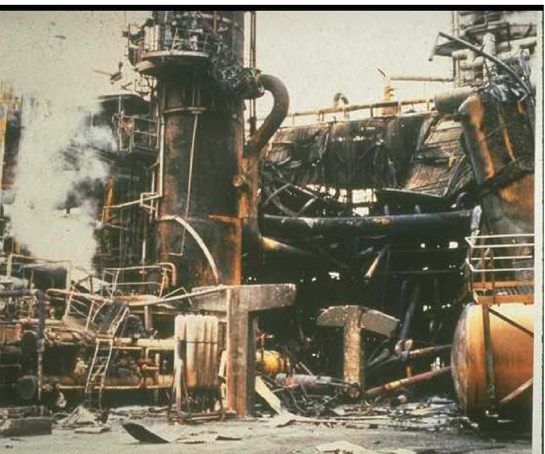 Hydrocracker explosion